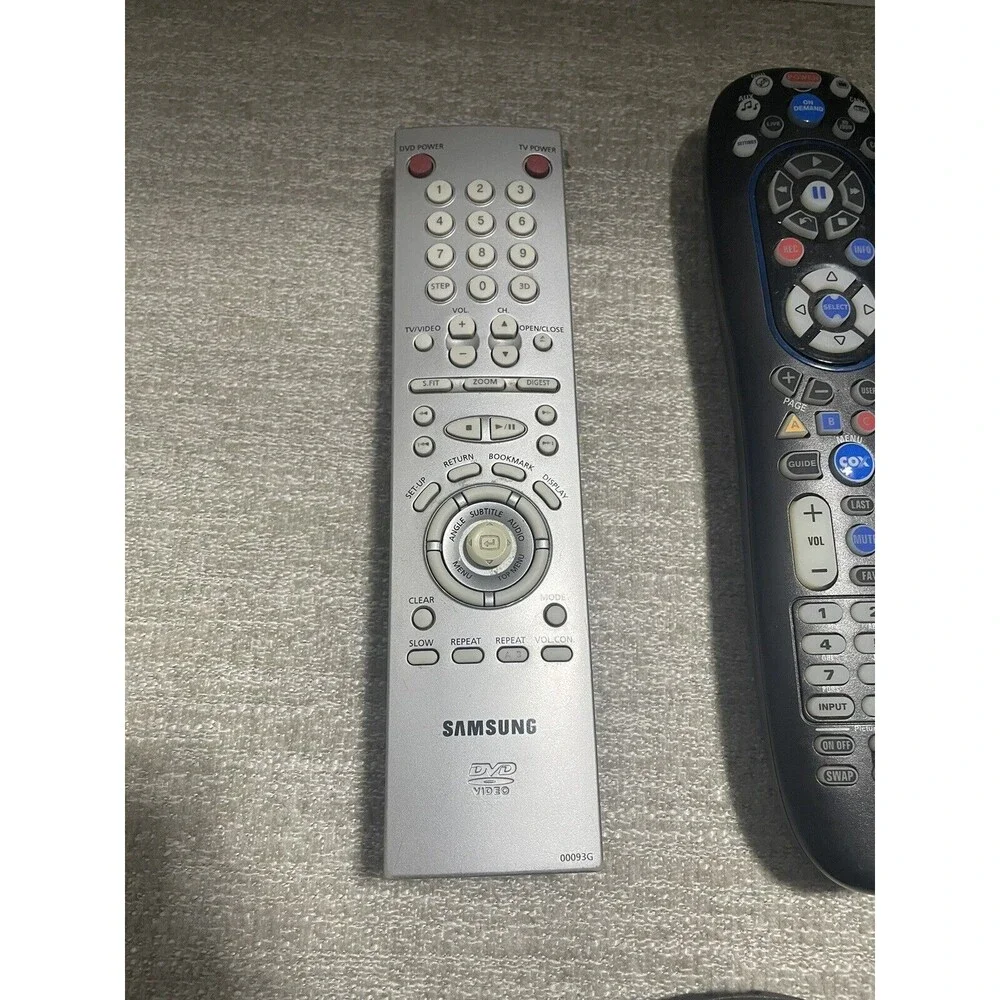 Lot of 7 Remote Control UNTESTED Samsung Sharp Mitsubishi DVD